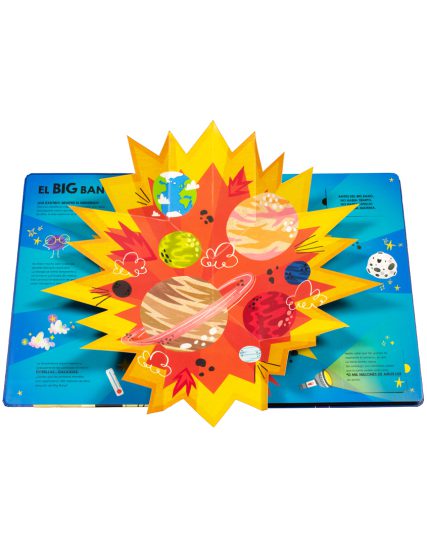 Libro con ventanas Mi viaje de descubrimiento El espacio - 9789464542172-1