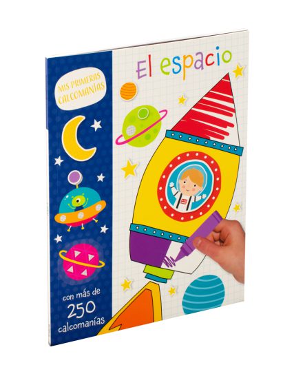 Libro de actividades Mis primeras calcomanias El espacio - 0685071266526