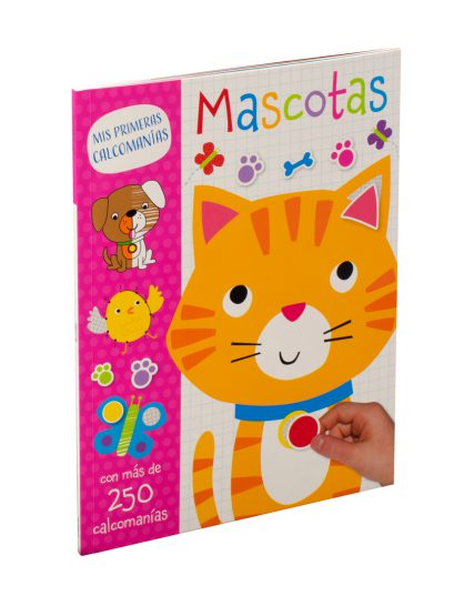 Libro de actividades Mis primeras calcomanias Mascotas - 0685071790472
