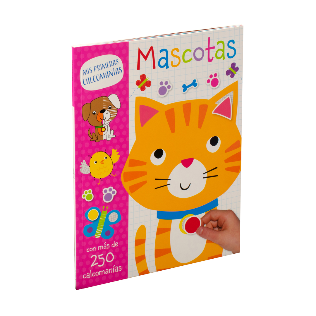 Libro de actividades Mis primeras calcomanias Mascotas - 0685071790472