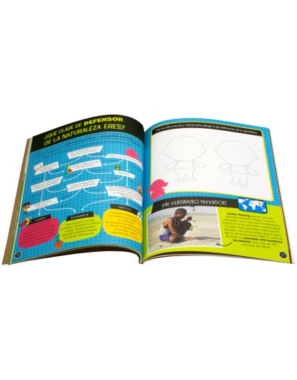 Libro de actividades con Calcomanías Nuestro Maravilloso Planeta Cuída la Naturaleza - 0685071503515-1