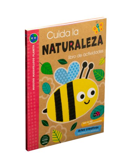 Libro de actividades con Calcomanías Nuestro Maravilloso Planeta Cuída la Naturaleza - 0685071503515