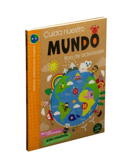 Libro de actividades con Calcomanías Nuestro Maravilloso Planeta Nuestro - 0685071759974