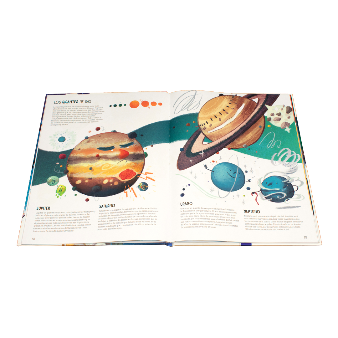 Libro infantil Un Mundo Maravilloso El fascinante espacio - 9789464541434-1
