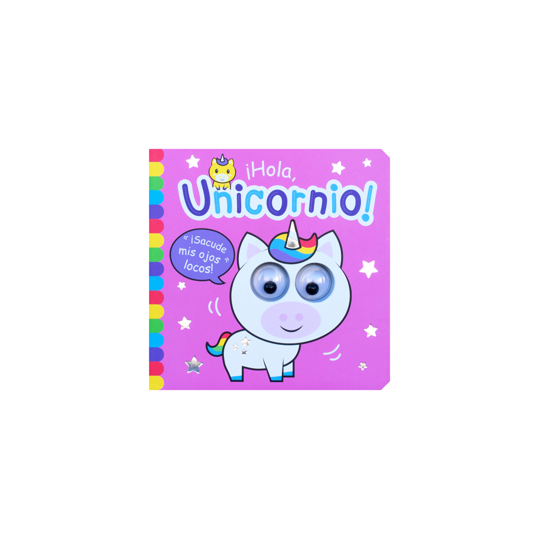 Libro interactivo ¡Sacude mis ojos locos! ¡Hola Unicornio! - 9786075328294-2