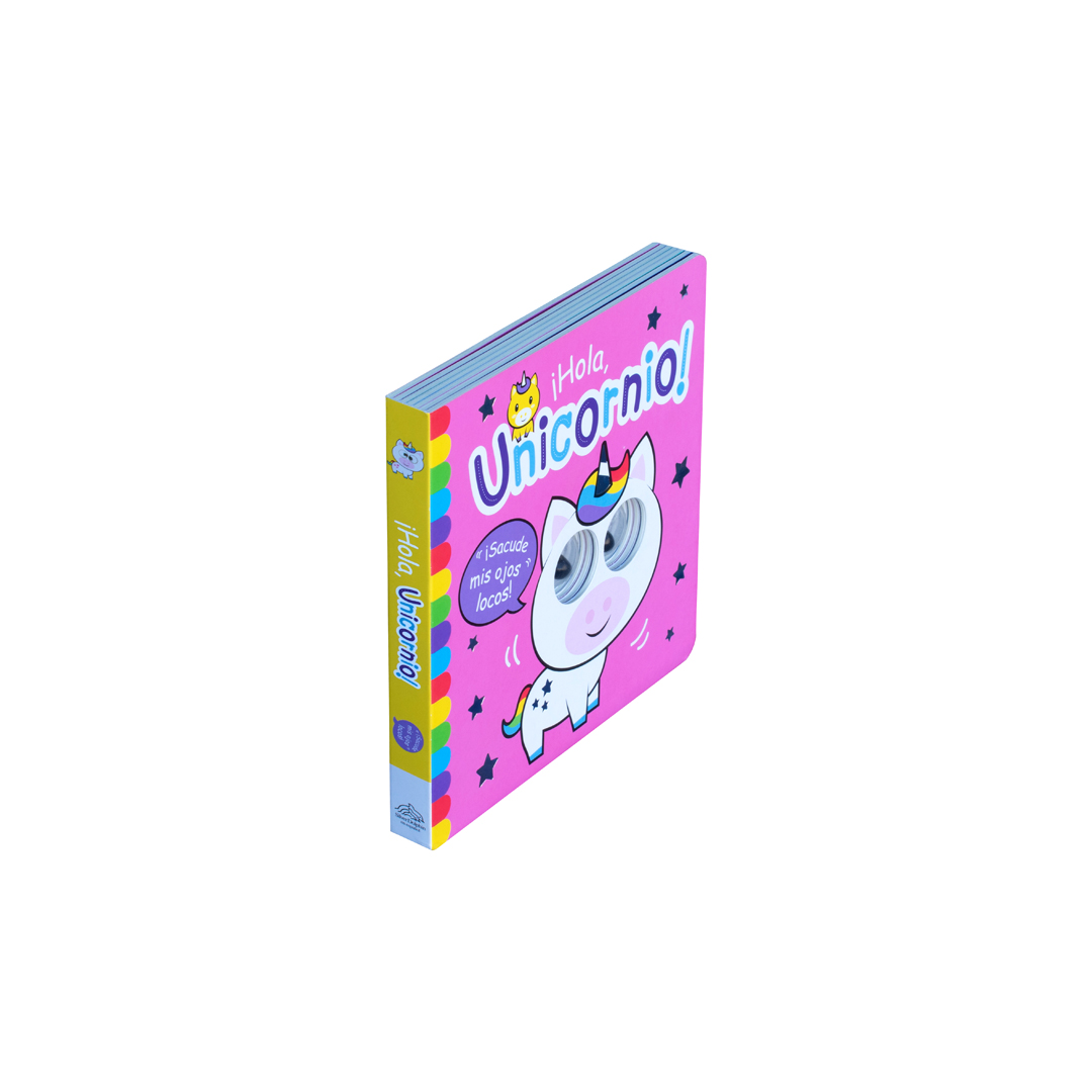 Libro interactivo ¡Sacude mis ojos locos! ¡Hola Unicornio! - 9786075328294