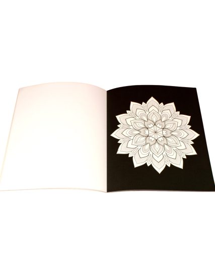 Libro para colorear mándalas brillantes noches floridas - 0685071561782-1