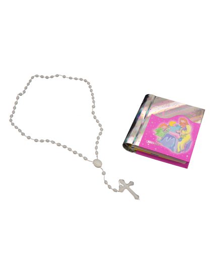 Libro infantil Mi primera comunión rosa - 9788467725377-1