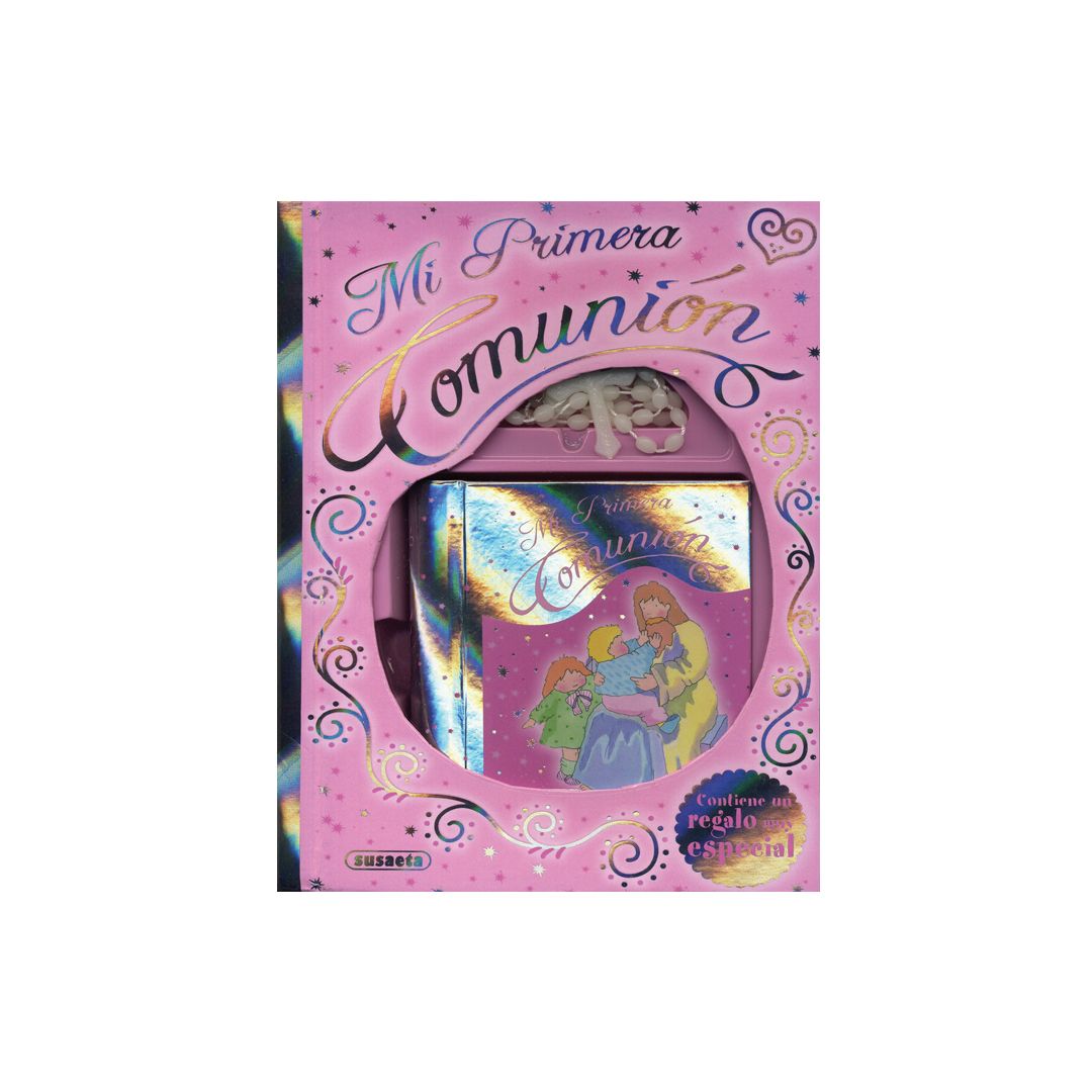 Libro infantil Mi primera comunión rosa - 9788467725377-2