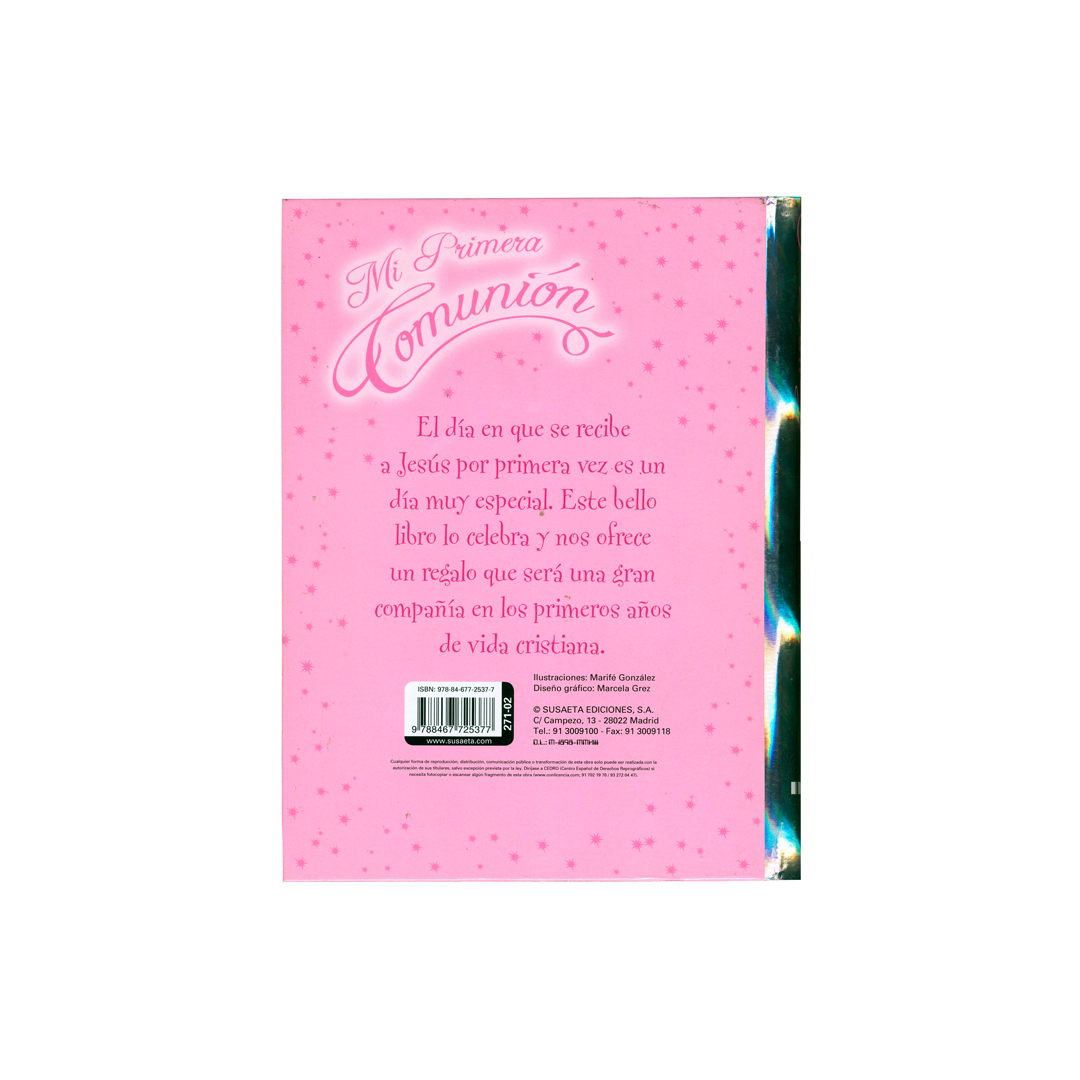 Libro infantil Mi primera comunión rosa - 9788467725377-3