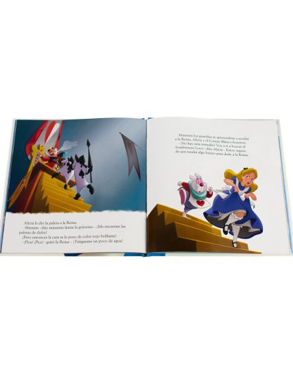 Cuento Infantil Pequeños lectores Alicia en el país de las maravillas Un bocadillo para la Reina - 9786075329185-1