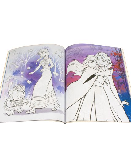 Libro con actividades para colorear Disney Frozen II - 0685071971307-1