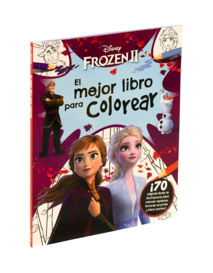 Libro con actividades para colorear Disney Frozen II - 0685071971307