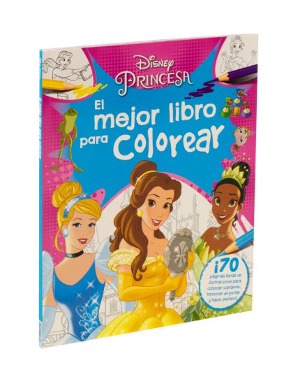 Libro con actividades para colorear Disney Princesas - 0685071988404