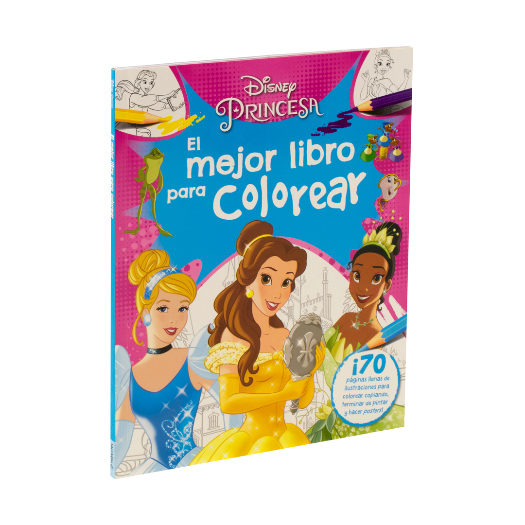 Libro con actividades para colorear Disney Princesas - 0685071988404
