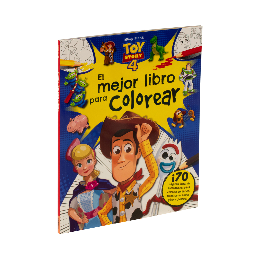 Libro con actividades para colorear Disney Toy Story 4 - 0685071695821
