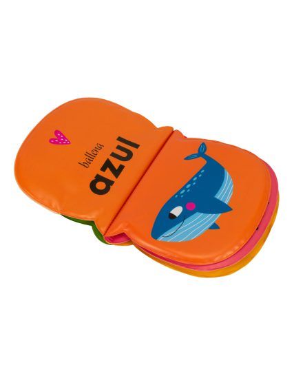 Libro interactivo con títere de mano para la hora del baño Hipopótamo - 9786075329246-1