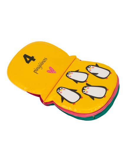 Libro interactivo con títere de mano para la hora del baño Tigre - 9786075329239-1