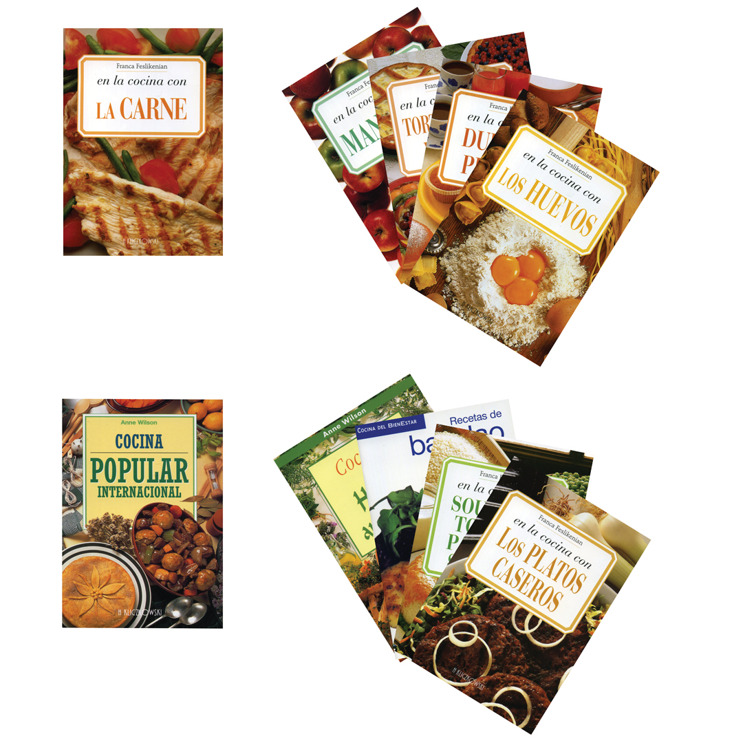 Colección de las mejores recetas caseras para cualquier ocasión 10 pz - 0685071487501