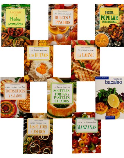 Colección de las mejores recetas caseras para cualquier ocasión 10 pz - 0685071487501PAQ2
