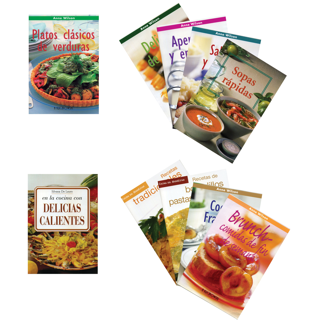 Colección de las mejores recetas de apertivos para cualquier ocasión 10 pz - 0685071639412