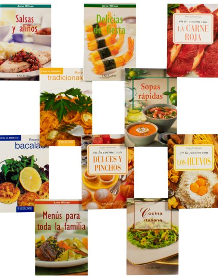 Colección de las mejores recetas de apertivos para cualquier ocasión 10 pz - 0685071639412PAQ