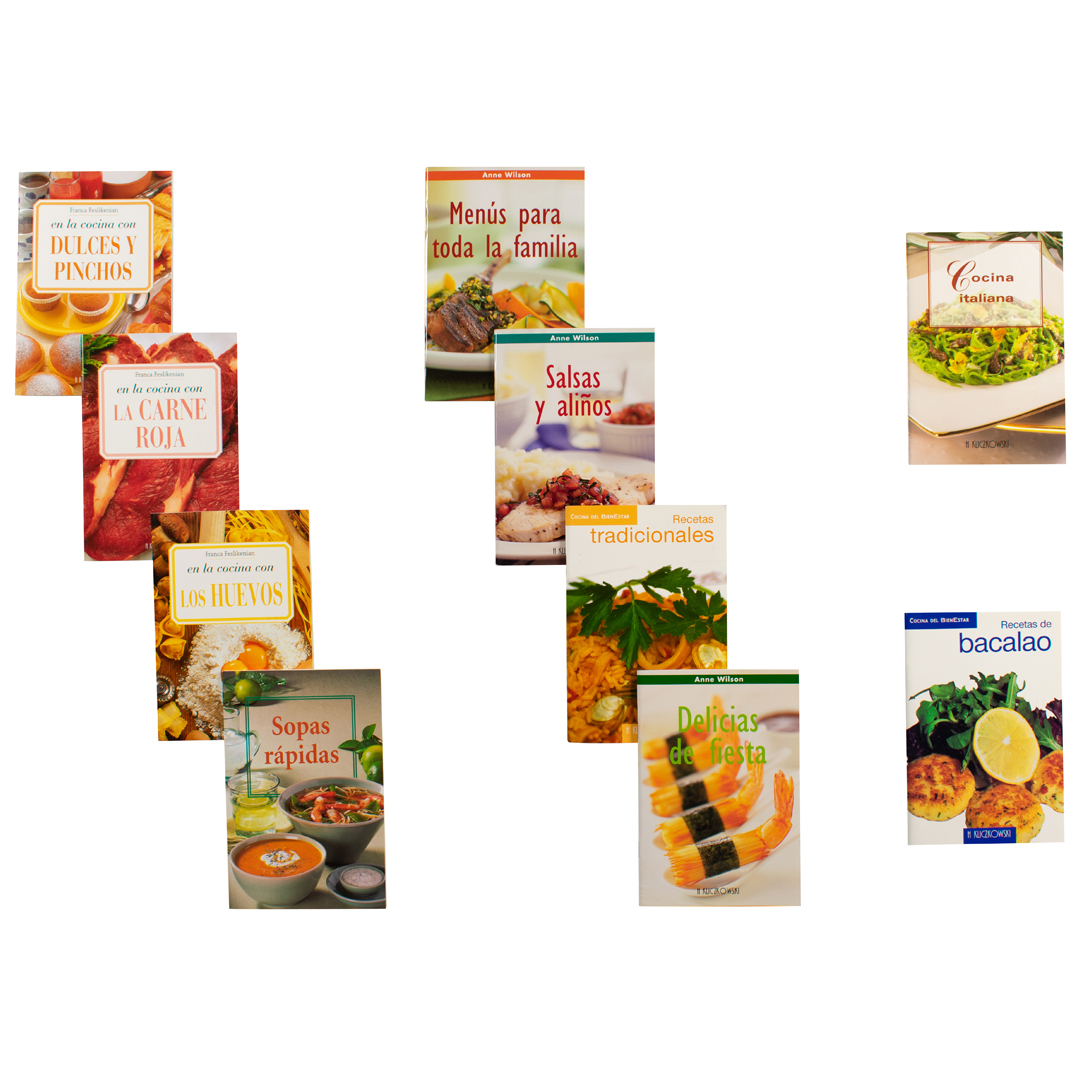 Colección de las mejores recetas de apertivos para cualquier ocasión 10 pz - 0685071639412PAQ