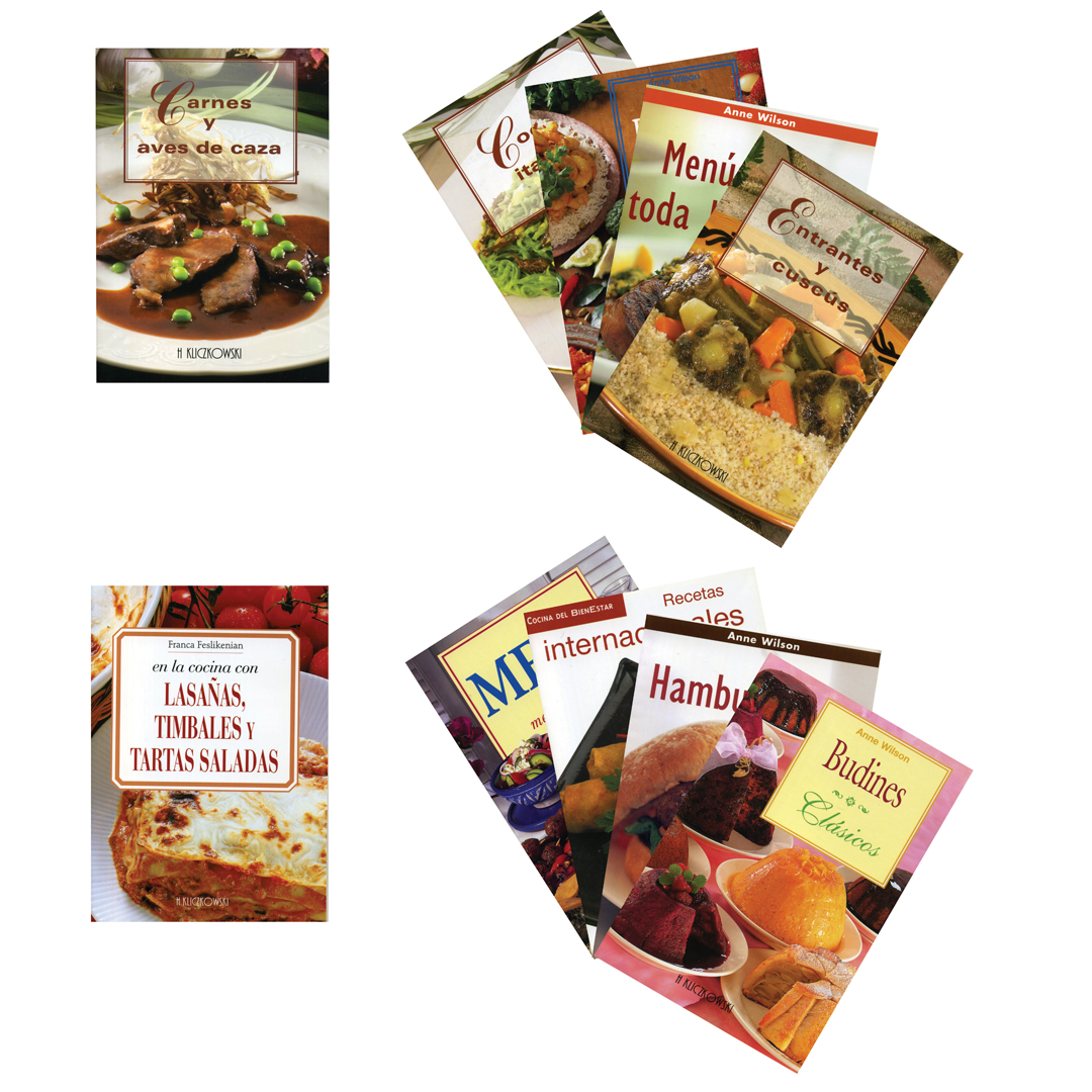 Colección de las mejores recetas internacionales para cualquier ocasión 10 pz - 0685071336137