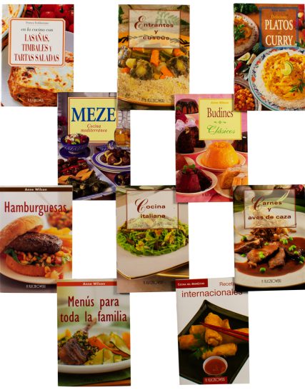 Colección de las mejores recetas internacionales para cualquier ocasión 10 pz - 0685071336137PAQ-3