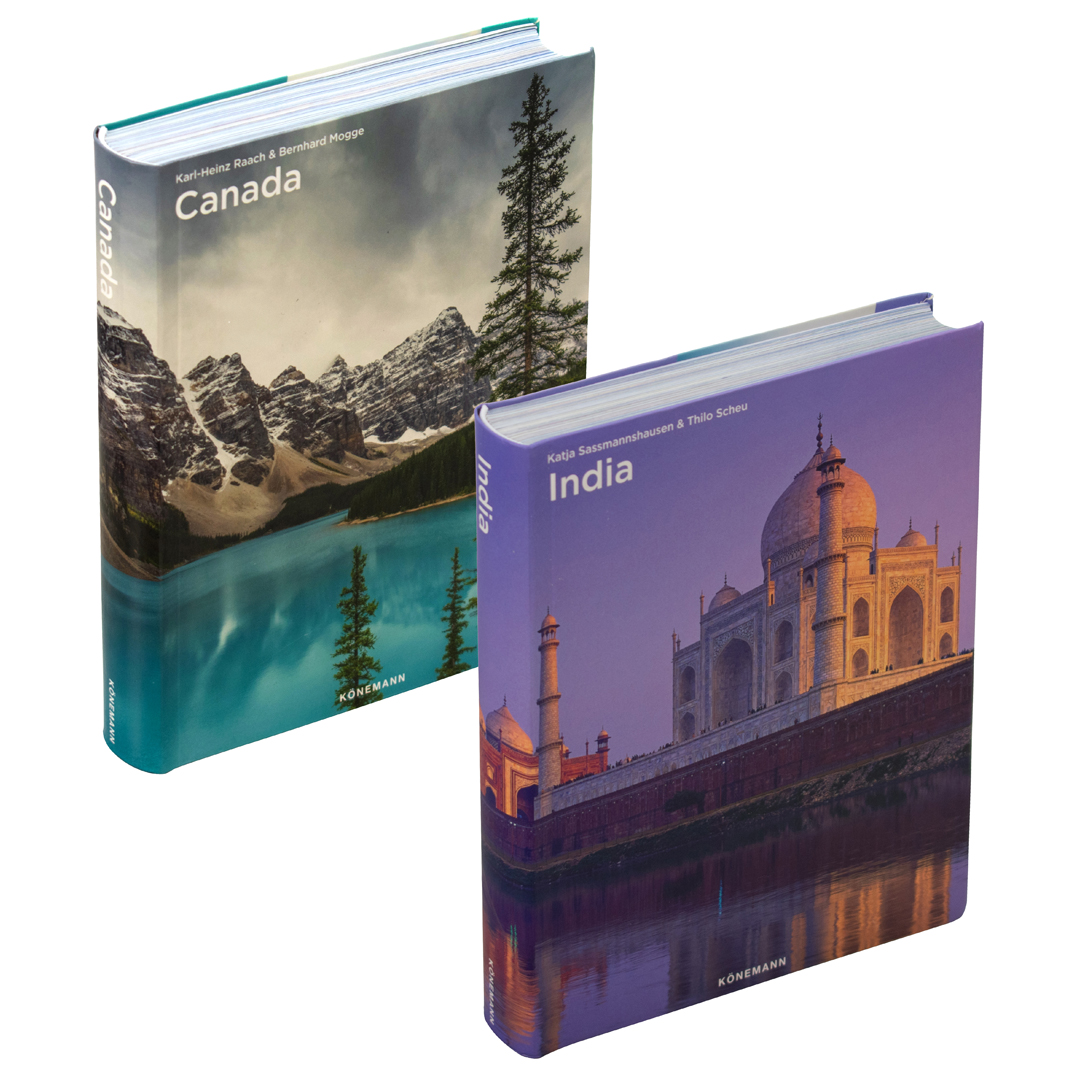 Colección de libros Chunky India y Canada - 0685071632451