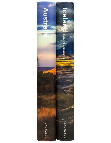 Colección de libros con fotografía Chunky Australia e Islandia - 0685071813577PAQ