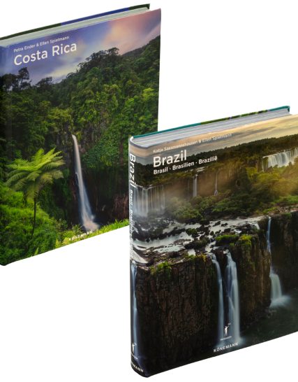 Colección de libros fotografías paises Brasil y Costa Rica - 0685071155561