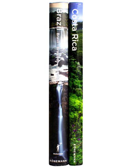 Colección de libros fotografías paises Brasil y Costa Rica - 0685071155561PAQ