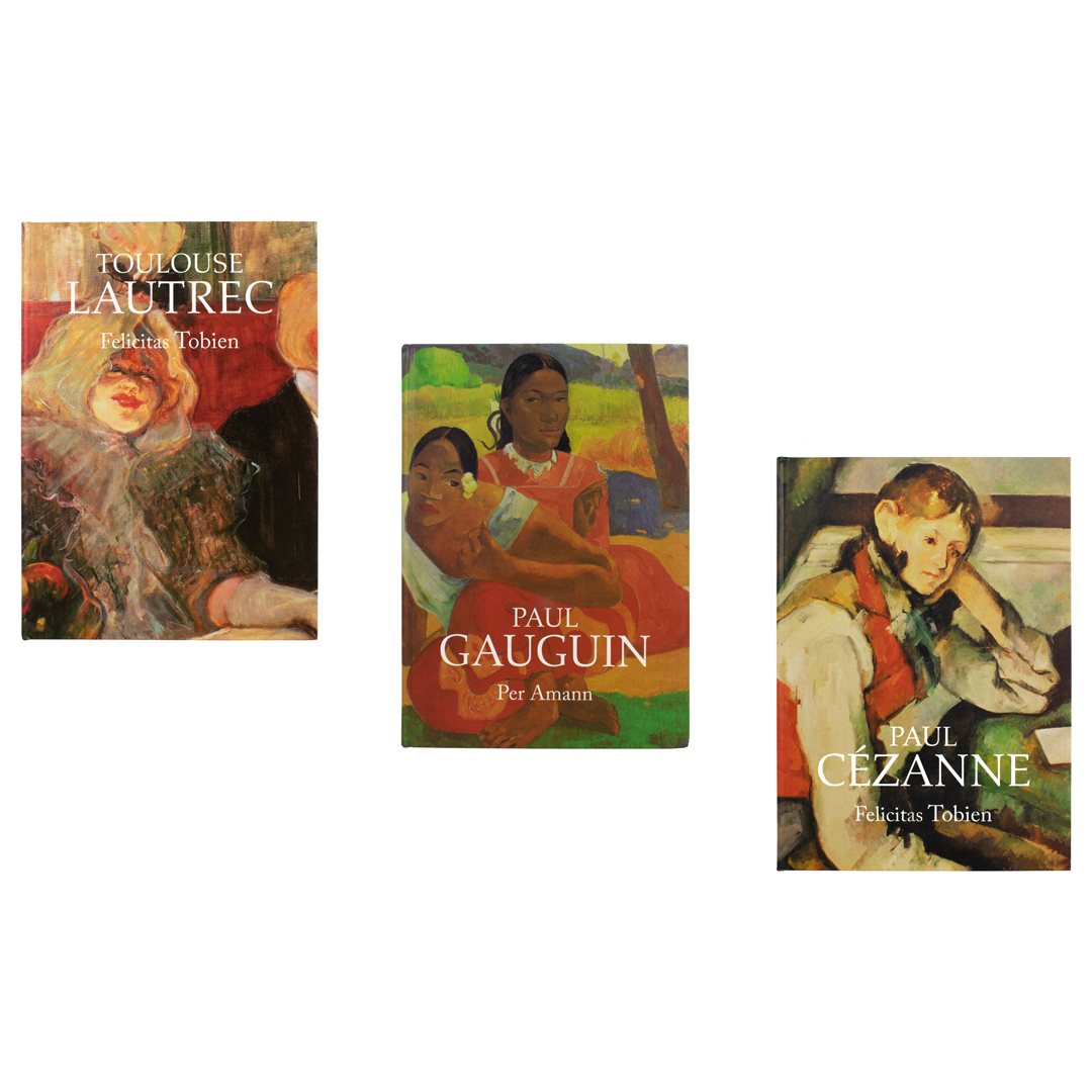 Colección para amantes de los libros de arte - Paul Gauguin, Paul Cezzane y Toulouse - 0685071757918PAQ-1