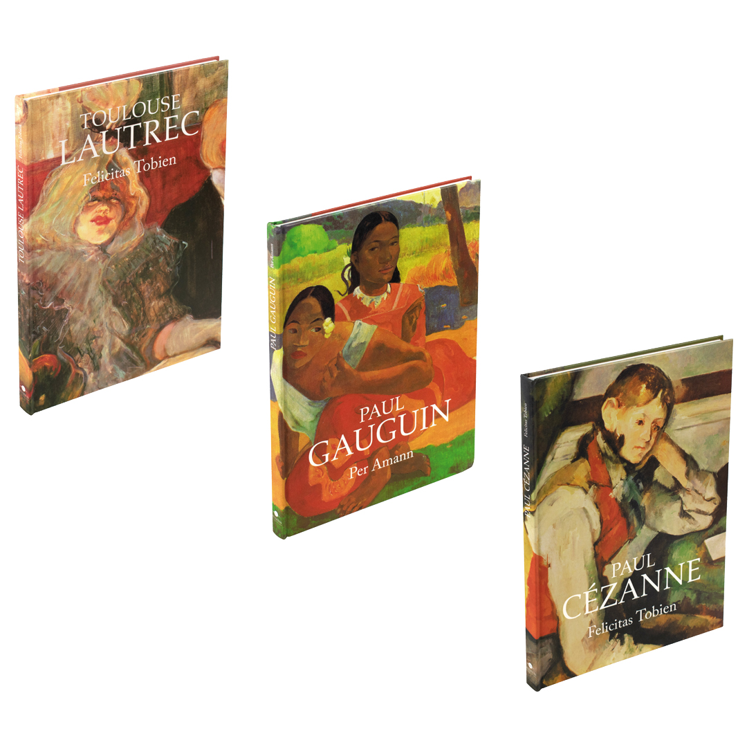 Colección para amantes de los libros de arte - Paul Gauguin, Paul Cezzane y Toulouse - 0685071757918PAQ-2