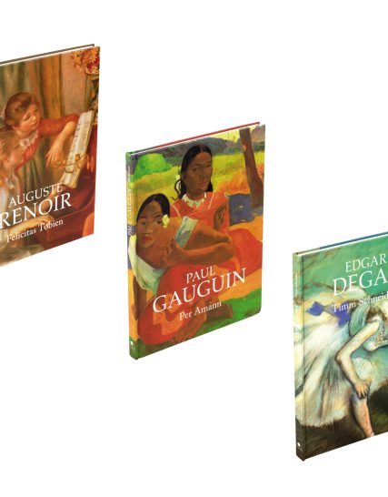 Colección para amates de los libros de arte - Edgar Degas, Auguste Renoir y Paul Gauguin - 0685071235317PAQ-2