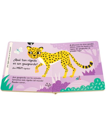 Libro con ventanas deslizables ¿Qué tan ruidoso es un león - 9786075329284-1