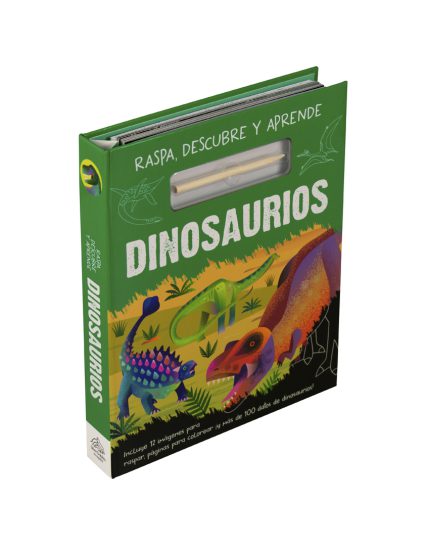 Libro interactivo raspa y descubre Dinosaurios - 0685071107119