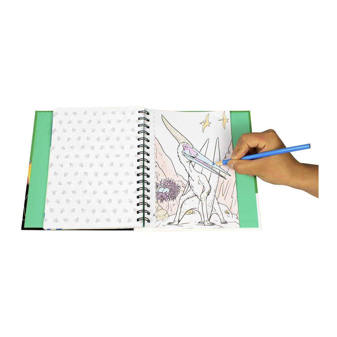 Libro interactivo raspa y descubre Dinosaurios - 0685071107119-6