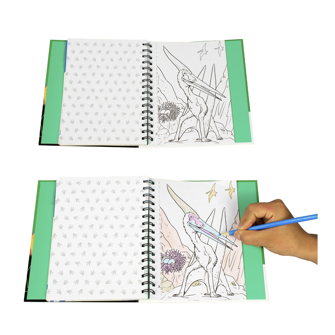 Libro interactivo raspa y descubre Dinosaurios - 0685071107119-8