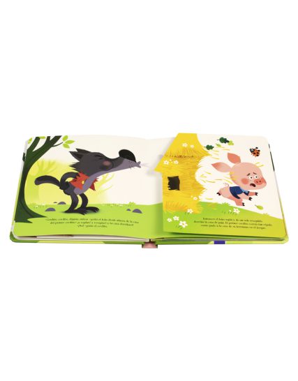 Cuento infantil 3D Búscame Los tres cerditos - 9789464547771-1