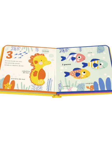 Libro con textura mis primeras palabras 1 2 3 - 9789464548020-1