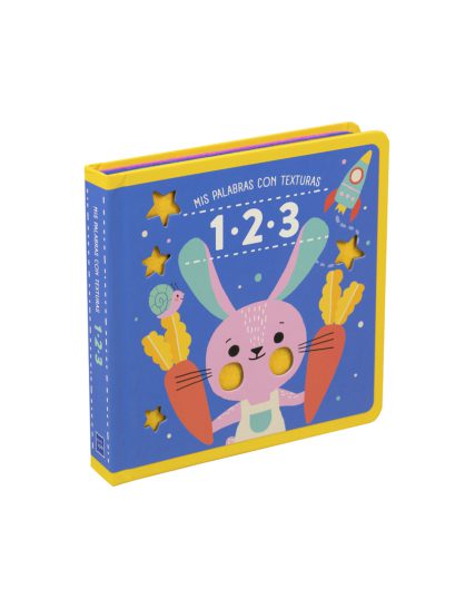 Libro con textura mis primeras palabras 1 2 3 - 9789464548020