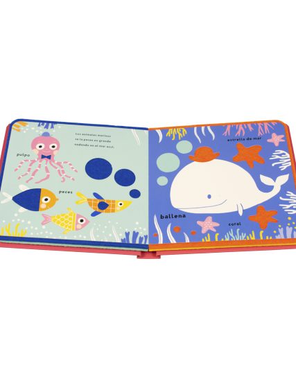 Libro con textura mis primeras palabras Animales - 9789464548037-1