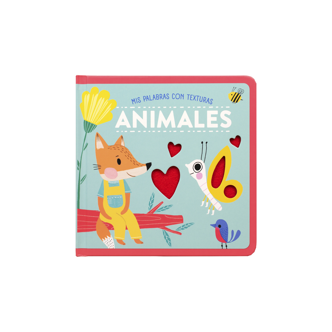 Libro con textura mis primeras palabras Animales - 9789464548037-2