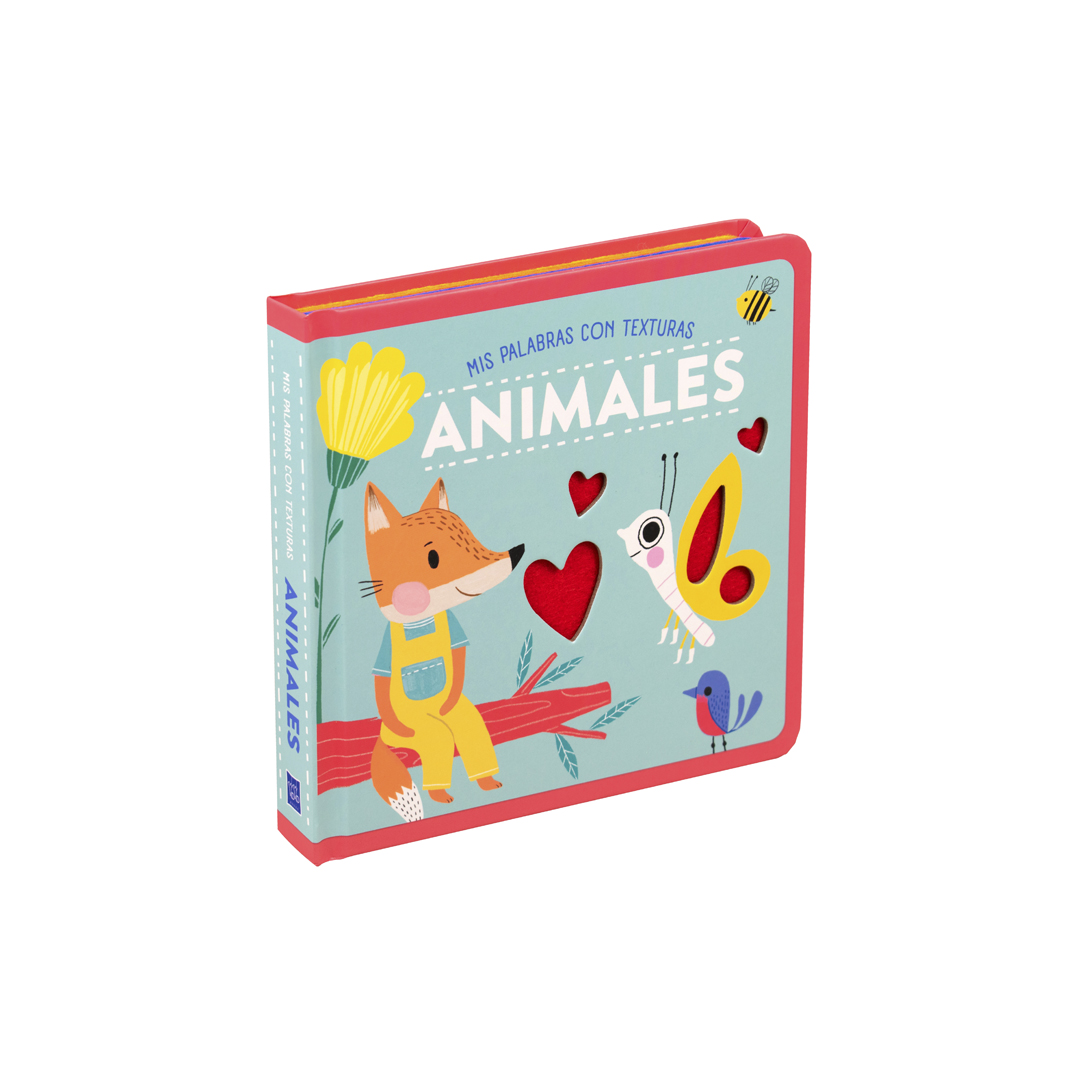 Libro con textura mis primeras palabras Animales - 9789464548037