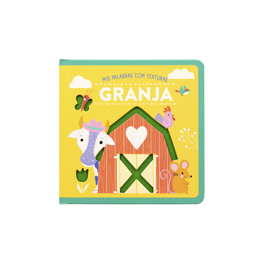 Libro con textura mis primeras palabras La Granja - 9789464548044-2