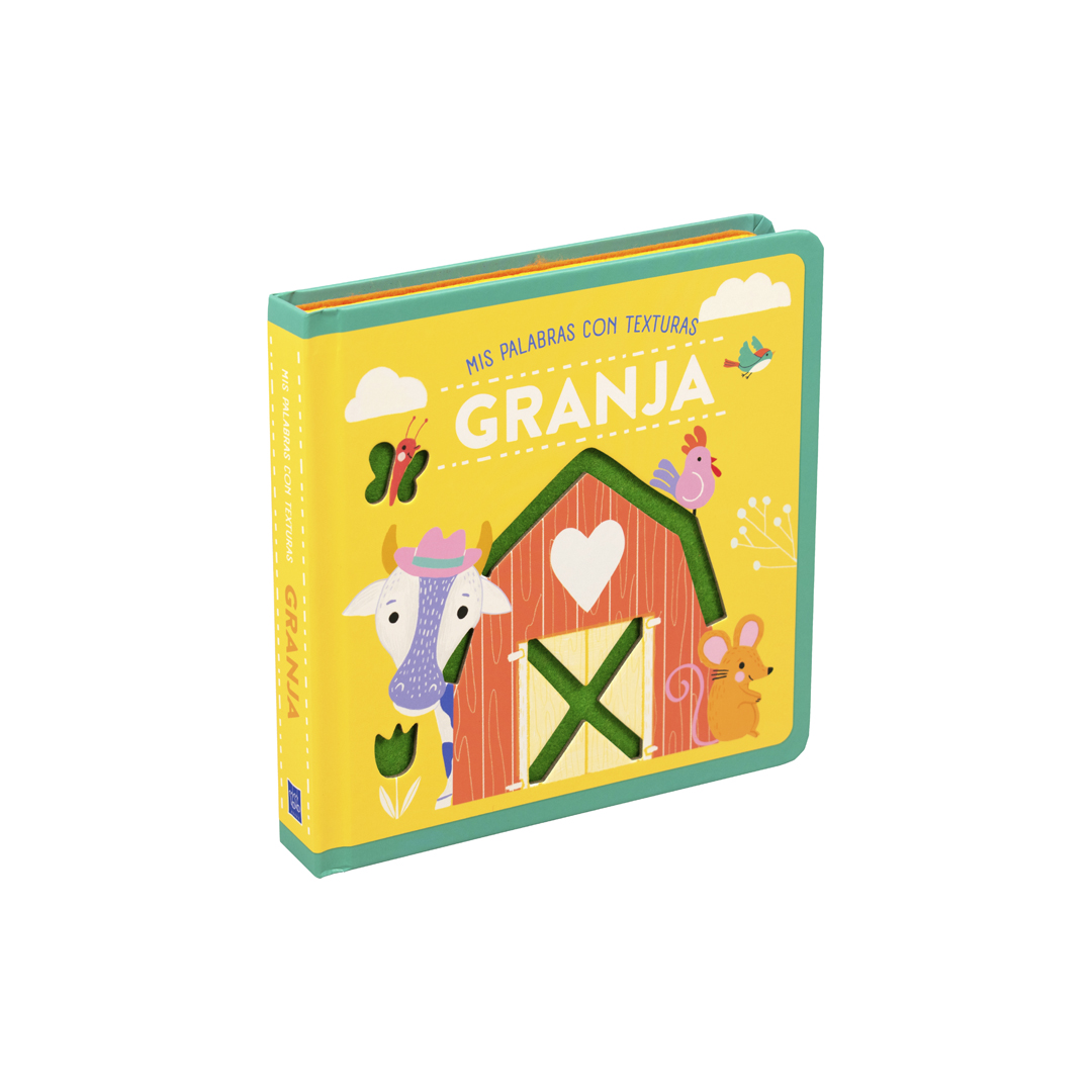 Libro con textura mis primeras palabras La Granja - 9789464548044