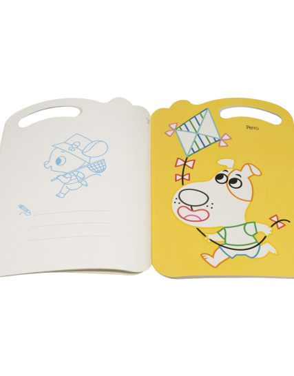 Libro para colorear dentro de líneas Elefante - 9789464548129-1