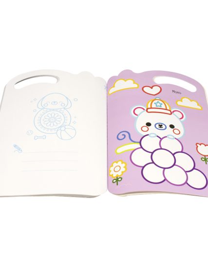 Libro para colorear dentro de líneas Rana - 9789464548099-1